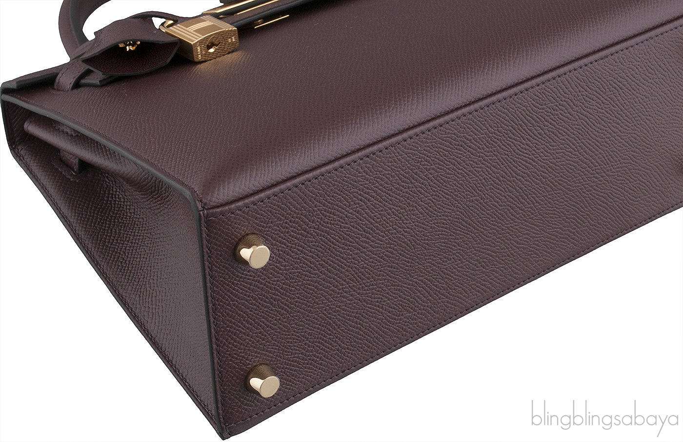 Kelly 25 Rouge Epsom Sellier GHW