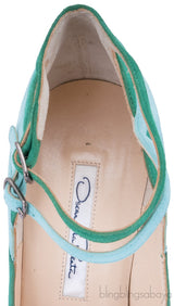 Two-tone Sisi Suede Pump