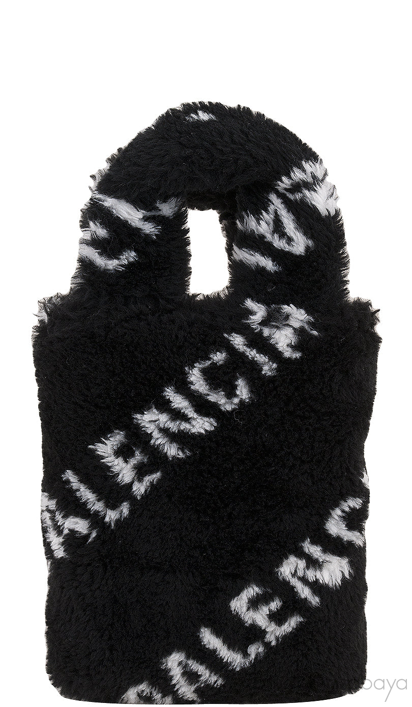 Faux Fur Phone Holder Bag