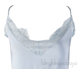 Open Back Lace Trim Camisole