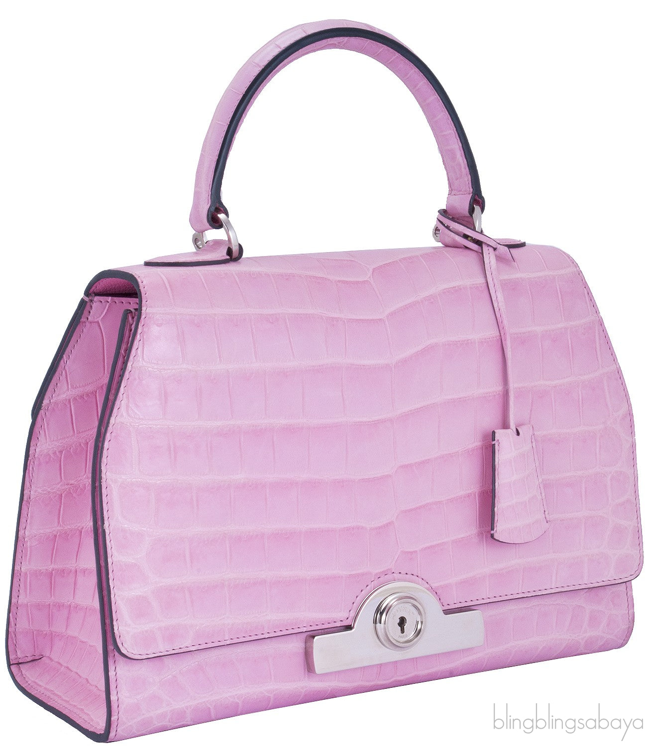 Rejane Pink Nilo Crocodile PM