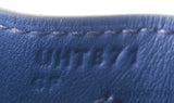 Kelly 28 Sellier Toile Quadrille Veau Swift Ecru-Mauve-Blue
