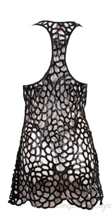 Agent Provocateur Sequin Embellished Cut-out Tank Top