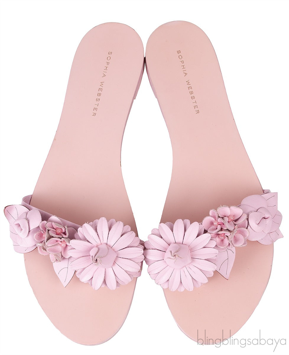 Lilico Light Pink Leather Sandals