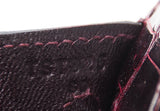 Kelly 28 Bordeaux Crocodile PHW
