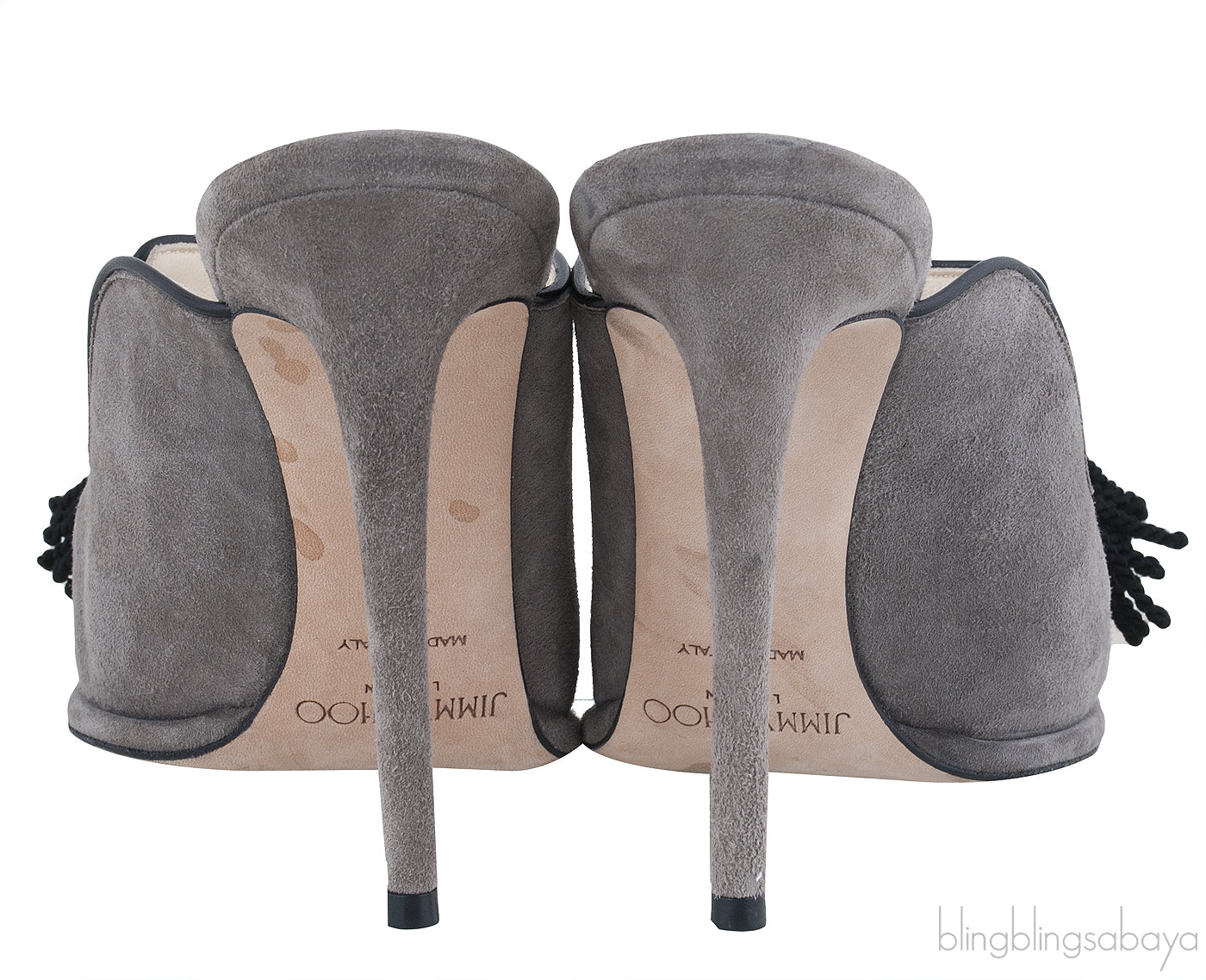 Suede Dexley Tassle Mule