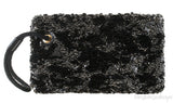 Sequin Black Pochette Rococo
