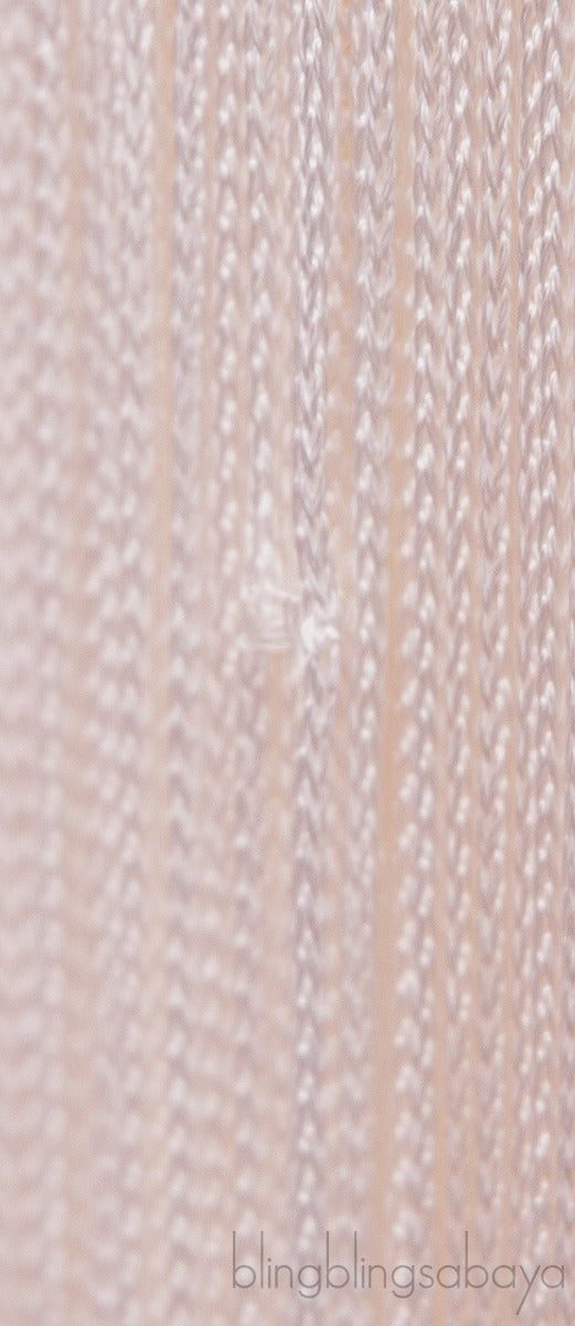 White Fringed Halter Neck Dress