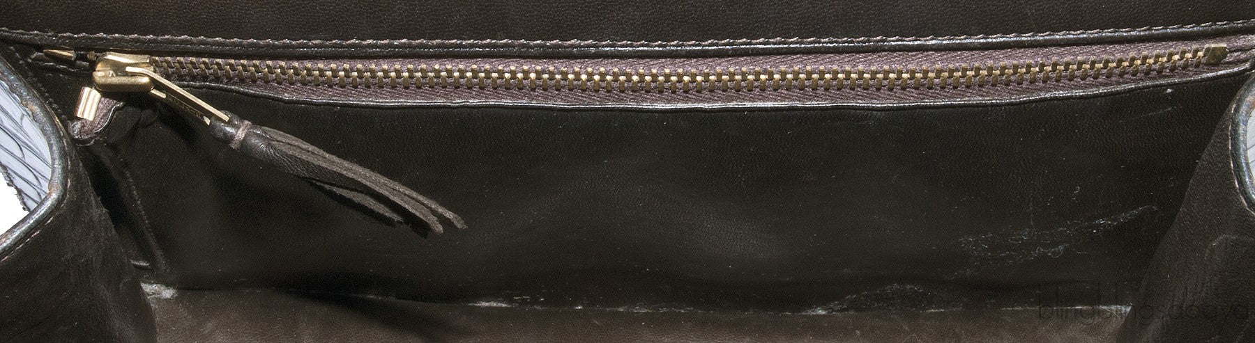 Vintage Constance Brown Crocodile