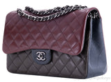 Tri-color Jumbo CC Flap Bag Ltd. Ed.