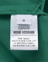 Green Fake Wrap Maxi Dress