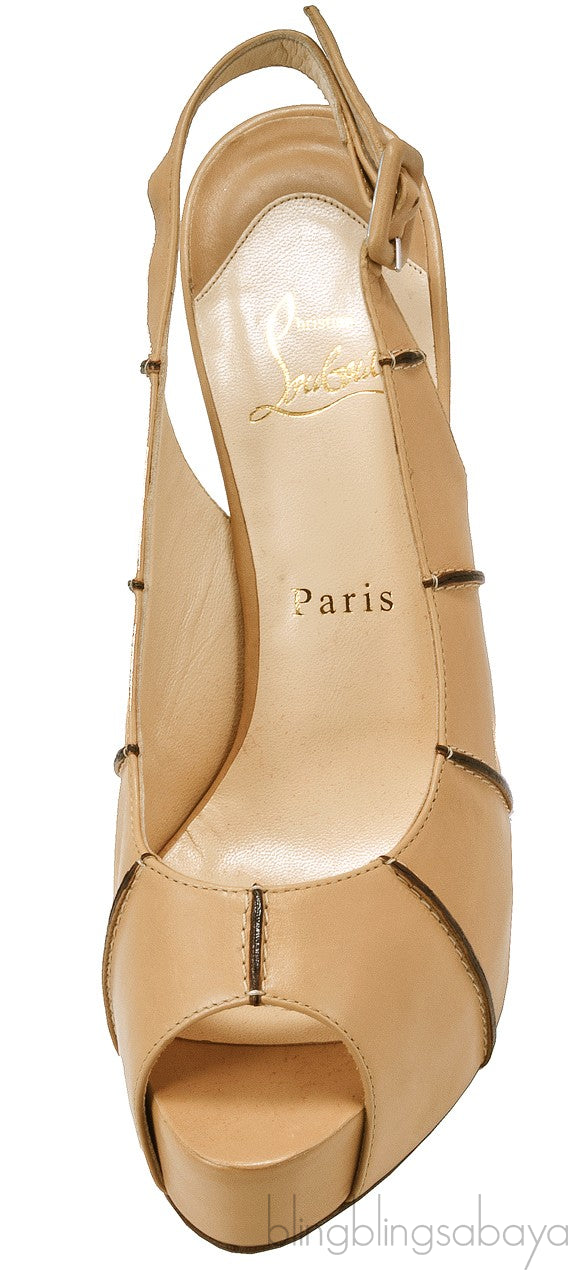 Super Prive 120 Peep Toes