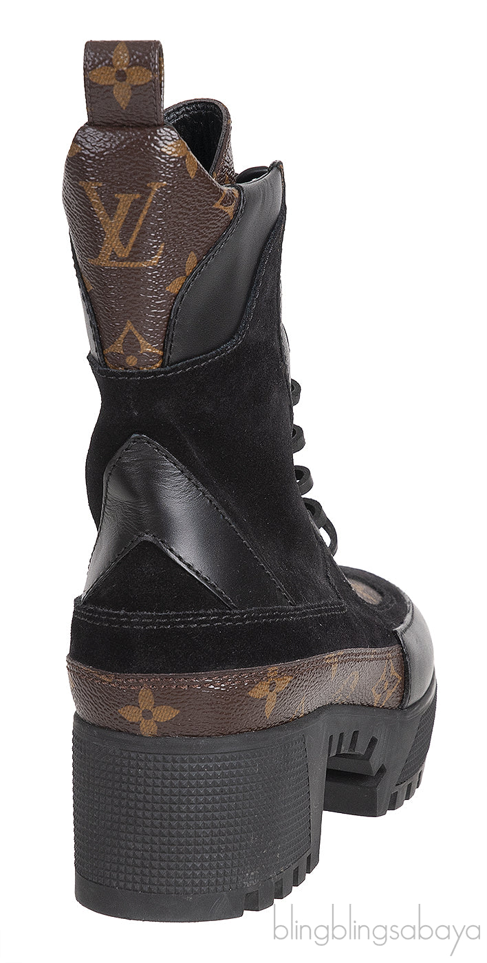 Laureate Suede Monogram Desert Boot