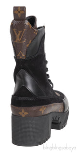 Laureate Suede Monogram Desert Boot