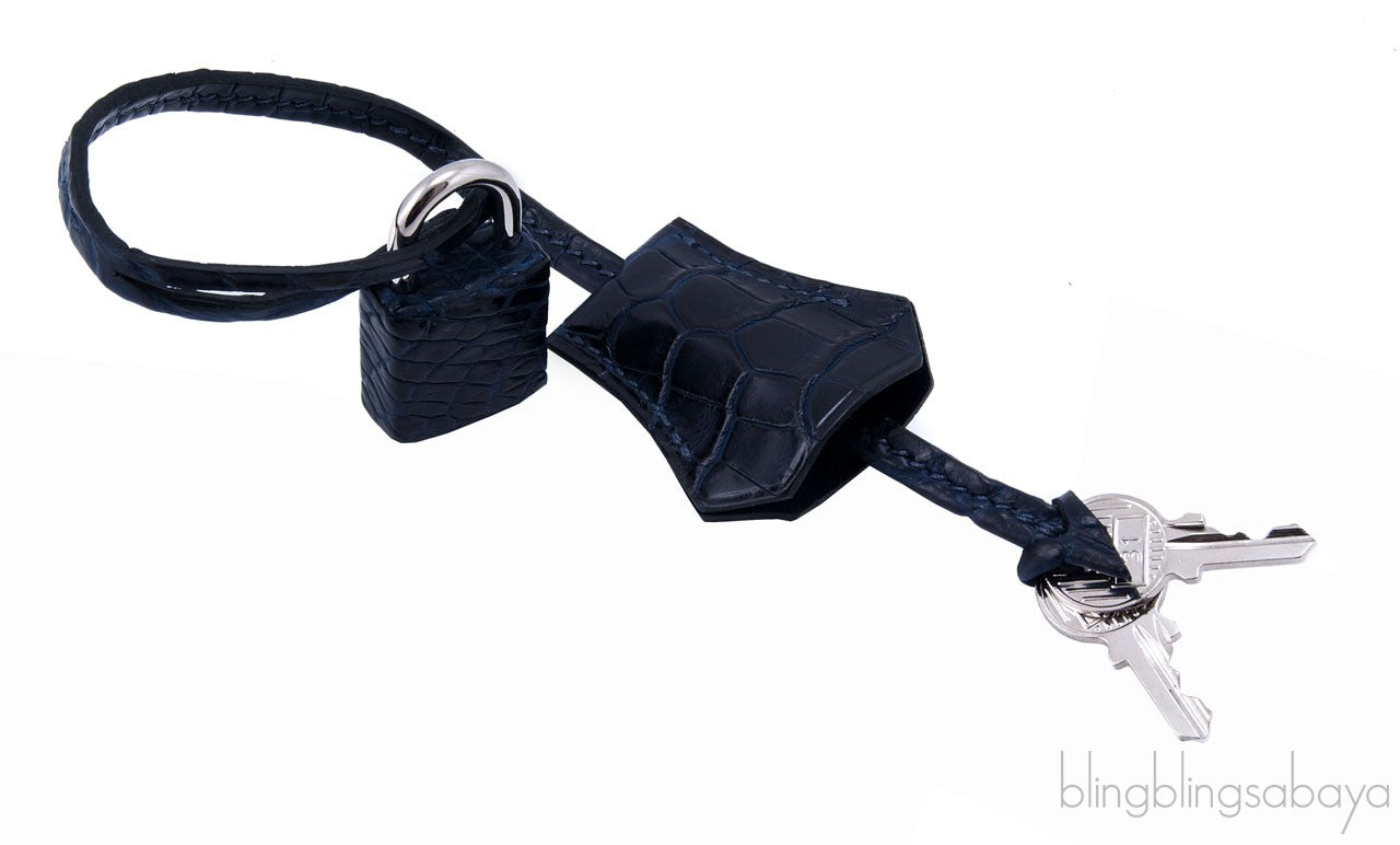 Birkin 40 Blue Abysse Matte Croco