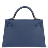 Kelly 20 Epsom Navy Blue GHW