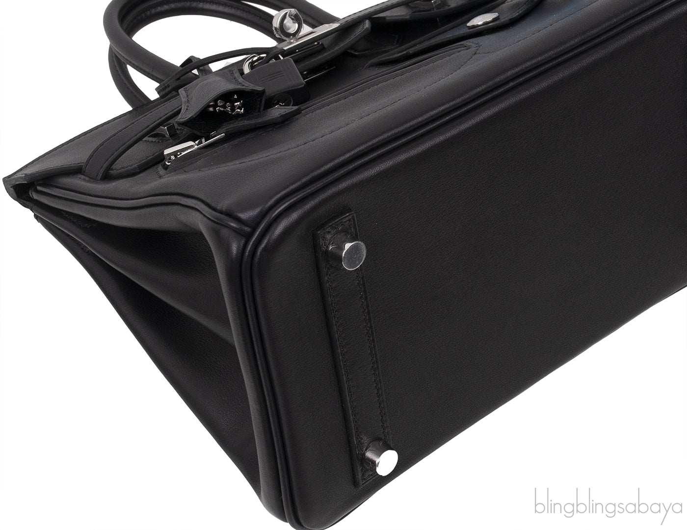Birkin Rock 25 Black Volupto PHW Hermes Limited Edition