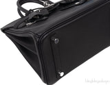 Birkin Rock 25 Black Volupto PHW Hermes Limited Edition