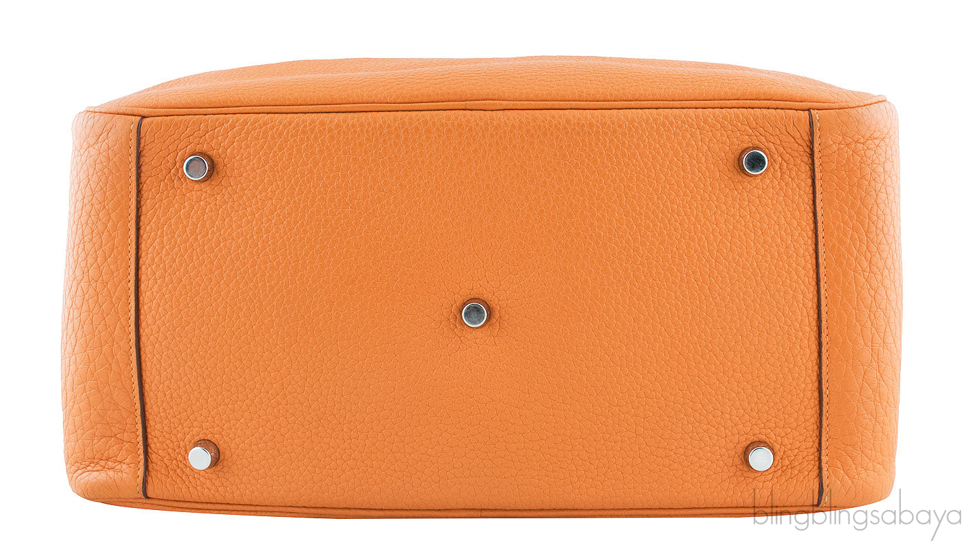 Lindy 34 Orange Taurillon Clem