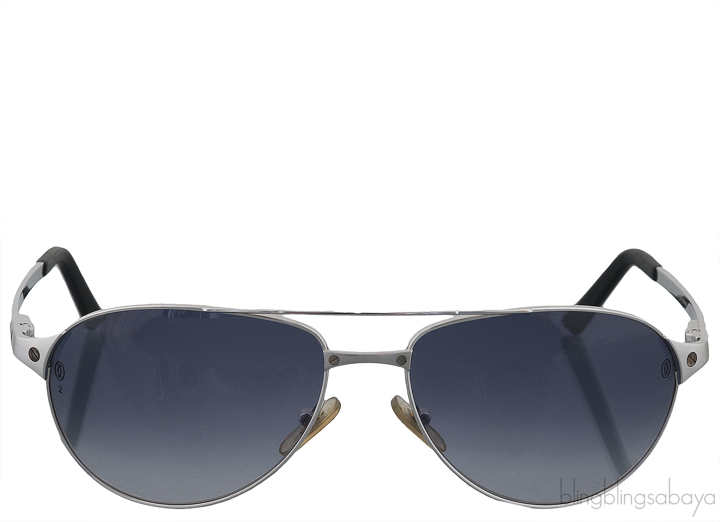 Cartier Edition Santos-Dumont Aviator Sunglasses