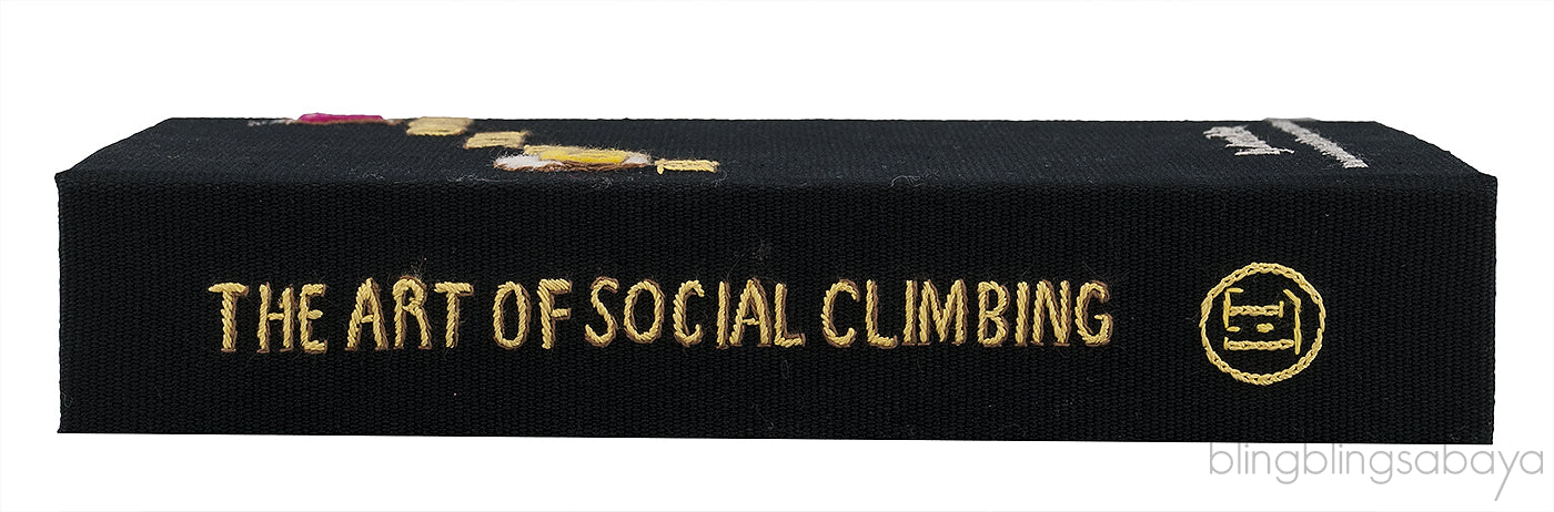 The Art of Social Climbing Book Clutch