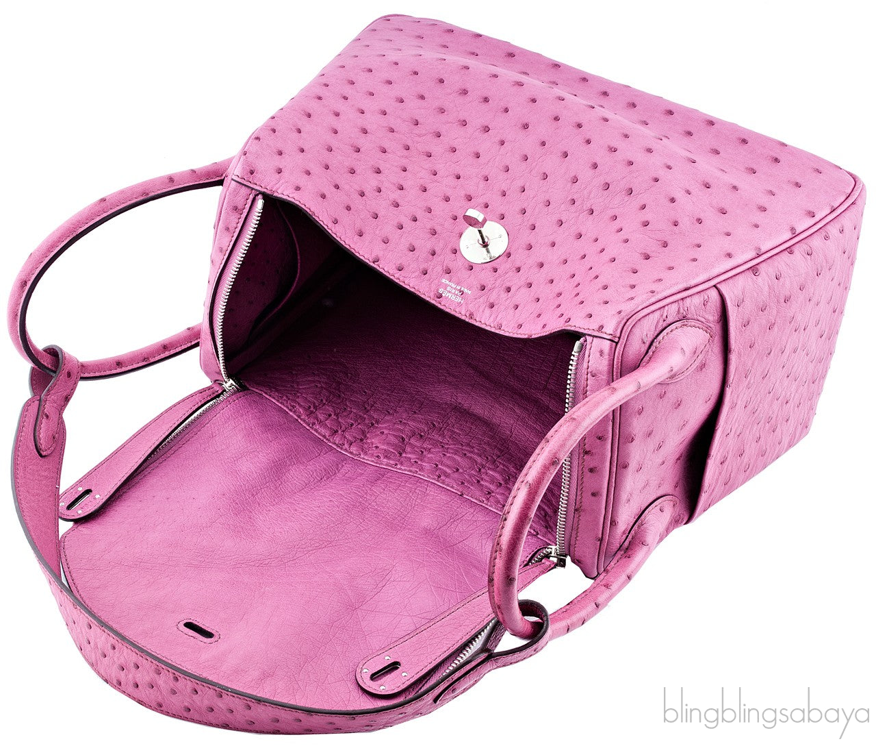 Lindy Ostrich Fushia