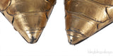 Tom Ford Python Gold Pointed Heels