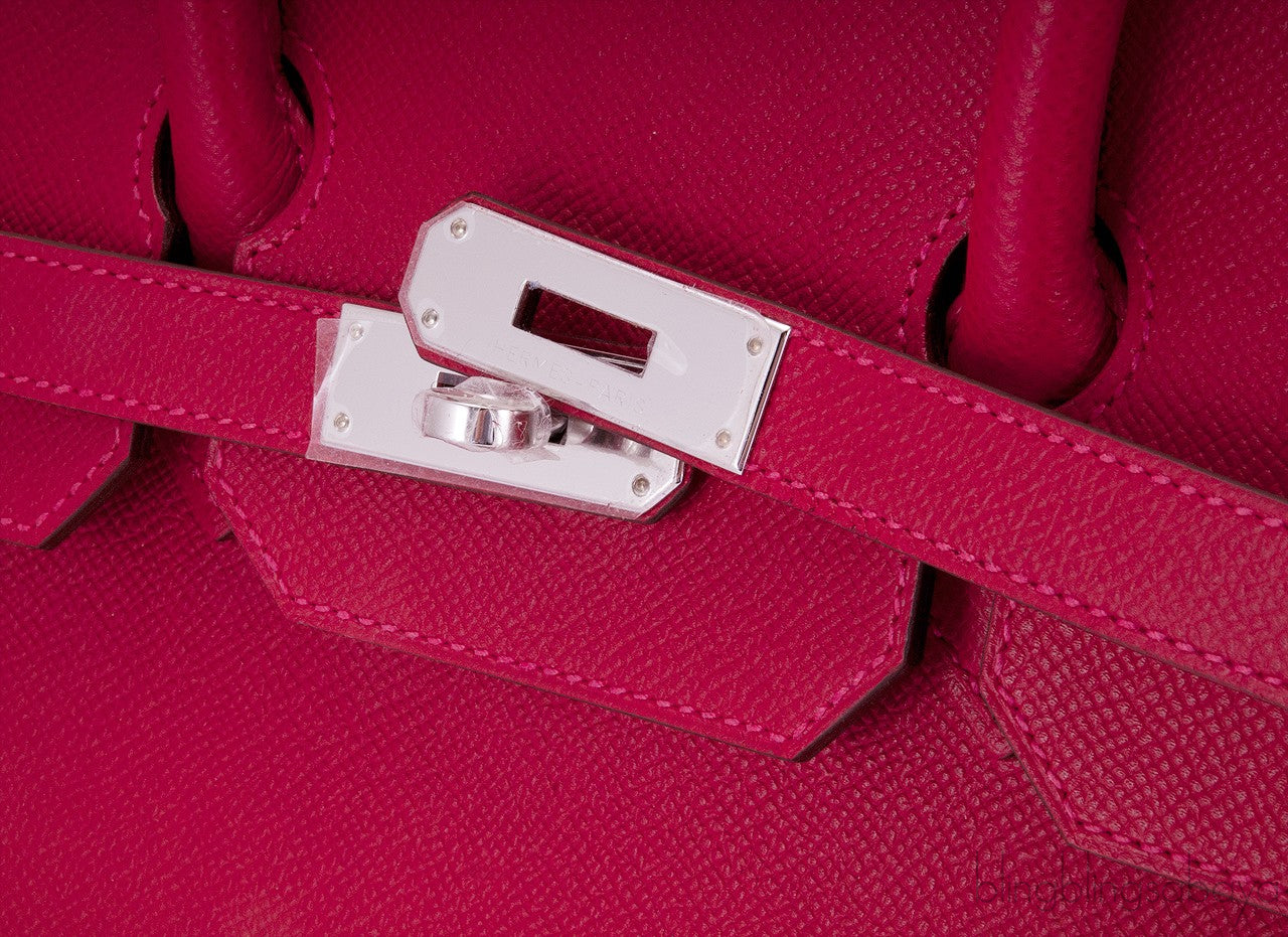 Birkin 35 Red Casaque Epsom