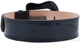 Black Patent Wide Leather Belt