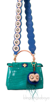 Tricolor Crocodile Mini Peekaboo