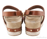 Monogram Platform Sandals