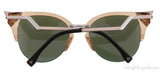 Fendi FF0041/s Peach Cat Eye Sunglasses