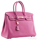 Birkin 35 Tosca Taurillon Clem