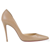 Nude Pointed Toe Heels