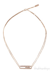Classic Pave Diamond Necklace