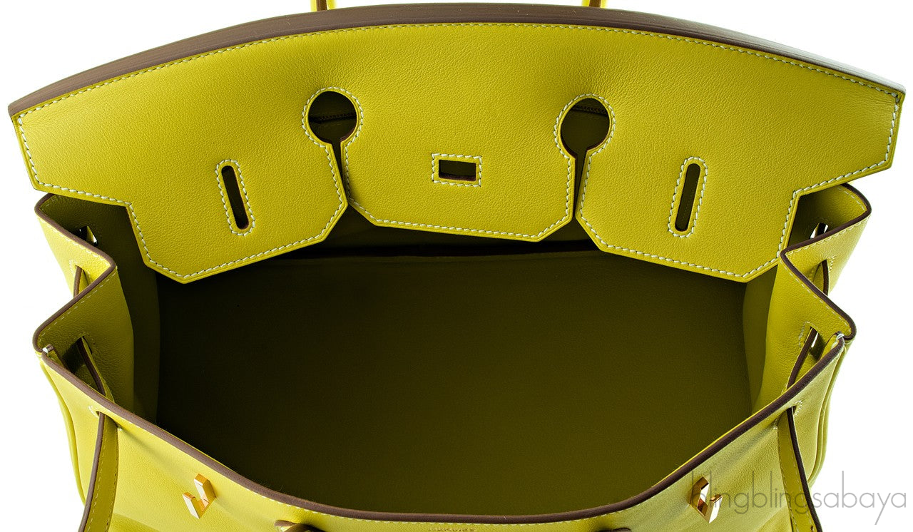 Birkin 35 Lime Swift