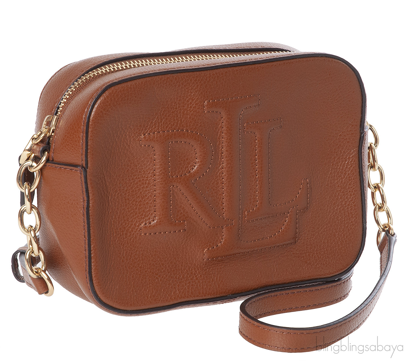 Ralph Lauren Tan Crossbody Bag