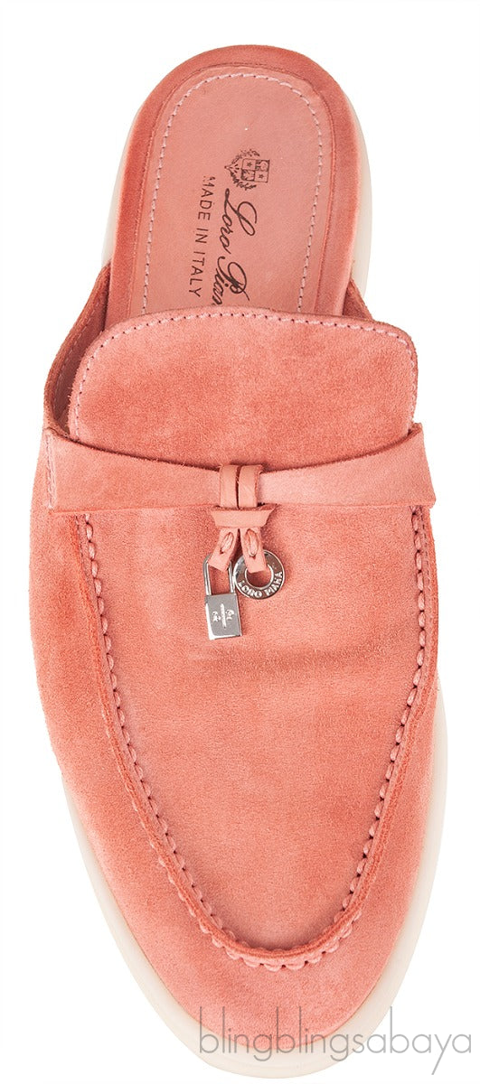 Babouche Charms Walk Suede Loafer