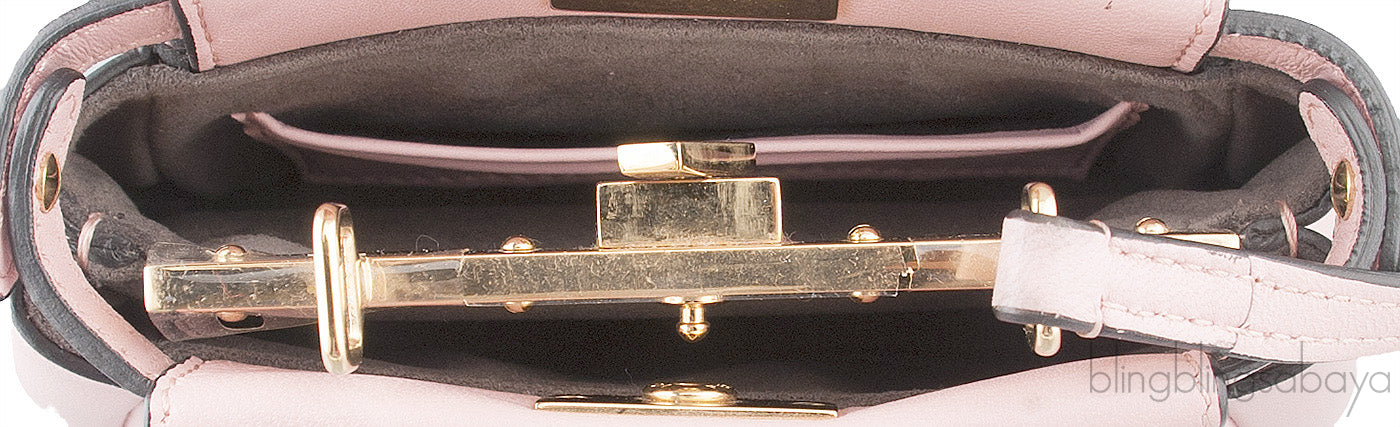 Beige Pink Micro Peekaboo