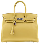 Birkin 35 Lime swift