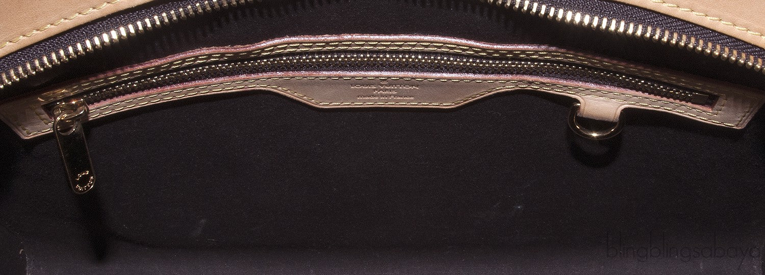 Brea MM Monogram Vernis Amarante