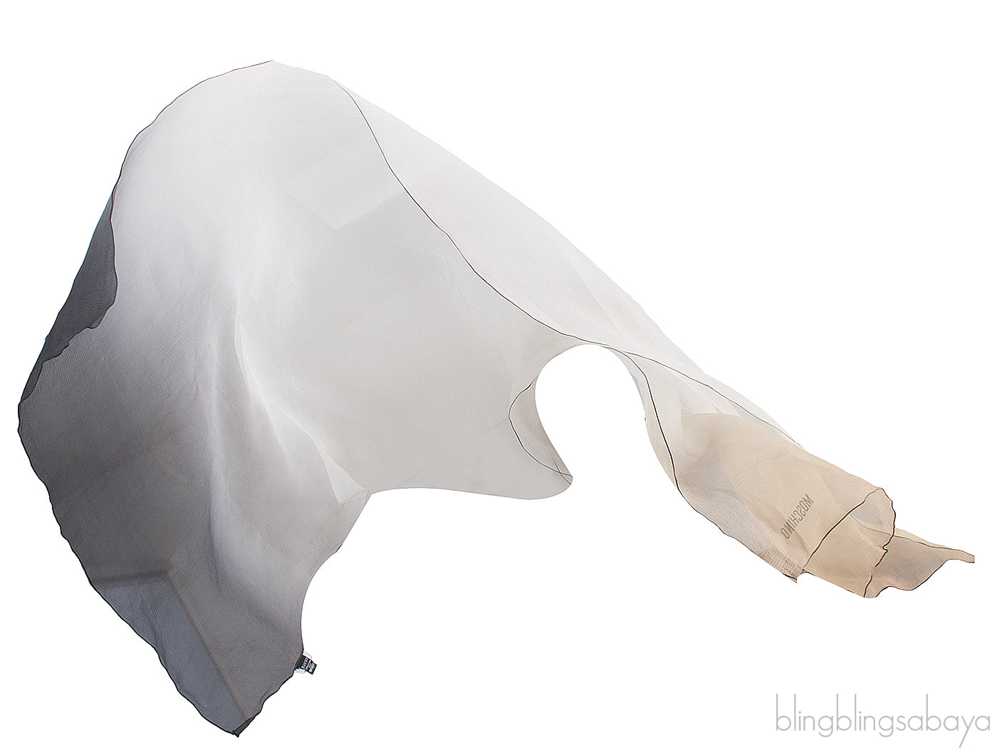 Gradient Silk Long Scarf
