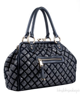 Crystal Quilted Stam Bag