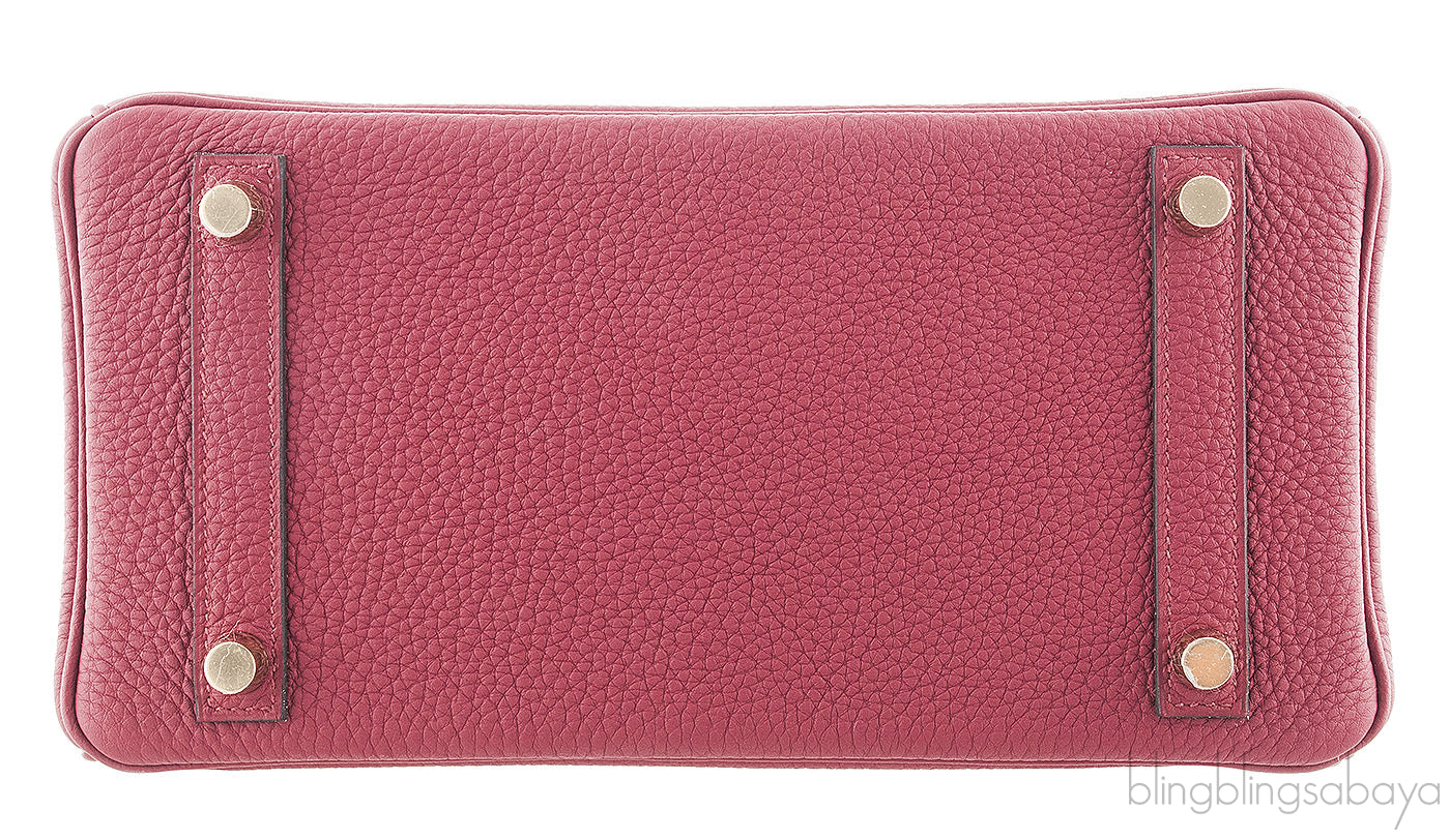 Birkin 25 Rouge Grenat GHW