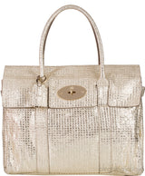 Bayswater Metallic Gold Top Handle Bag