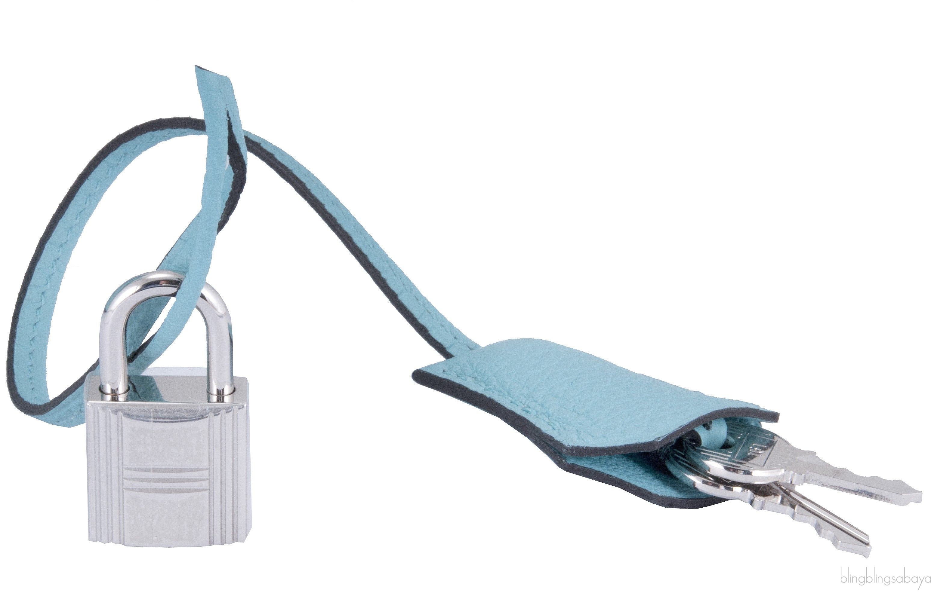 Birkin 30 Bleu Atol Togo PHW