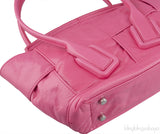 Pink Arco Mini Leather Tote