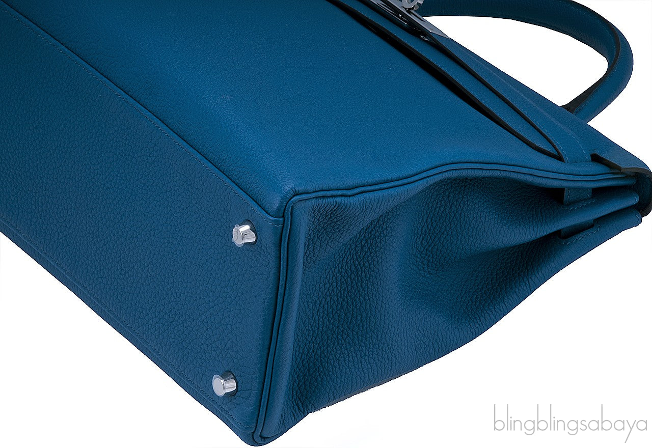 Kelly 35 Bleu de Galice Togo Retourne