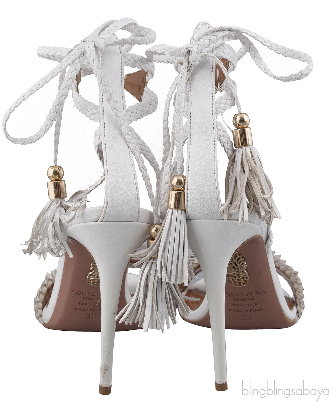Braided Fringed Tassel Sandals