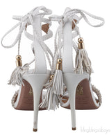 Braided Fringed Tassel Sandals